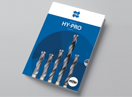 HYP-HO-SC-3D VHM trapboor met afschuining voor schroefdraad gaten